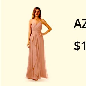 Azazie Bridesmaids dress in Dusty Rose